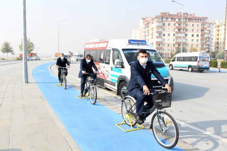 Bisiklet şehrinde roller değişti