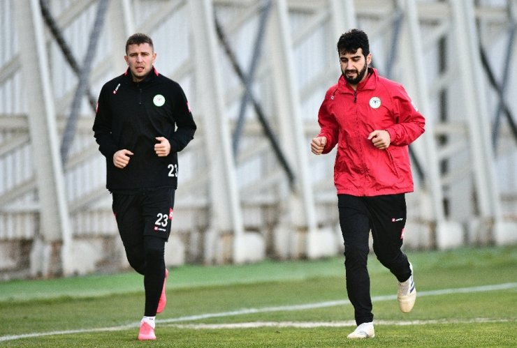 Konyaspor’da MKE Ankaragücü hazırlıkları devam ediyor