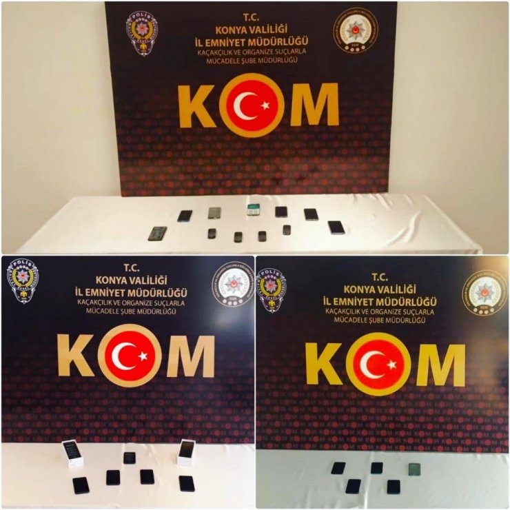 Konya’da 5 bin 50 gram esrar yakalandı