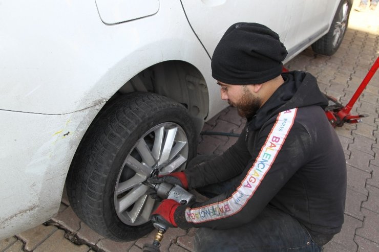 Kış lastiğine rağbet yok