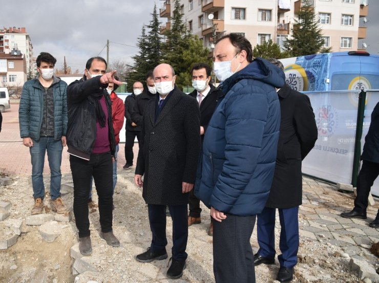 Selçuklu Belediye Stadı yenileniyor