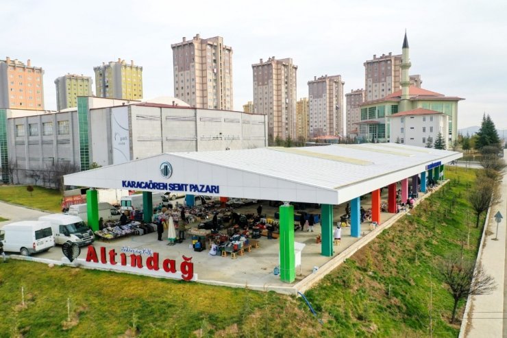 Altındağ’a 5 yeni pazar yeri