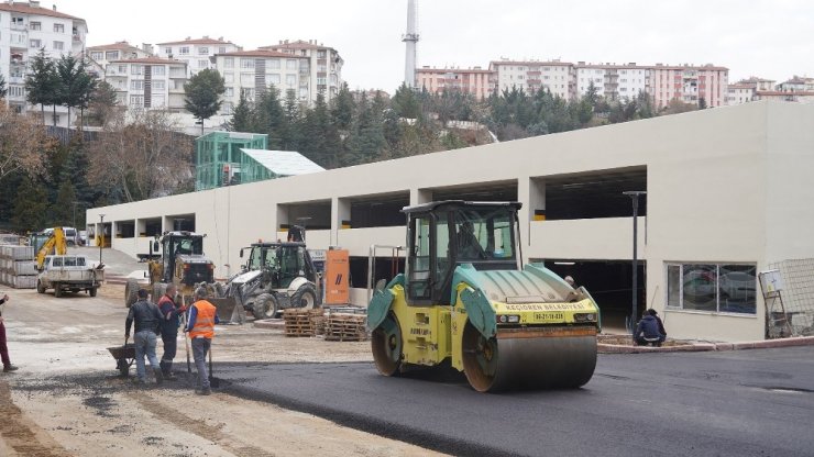 Keçiören’deki otoparkta finale son adım