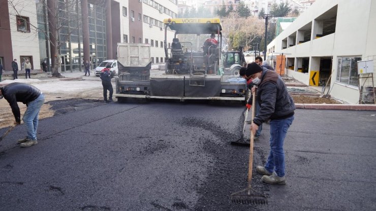 Keçiören’deki otoparkta finale son adım