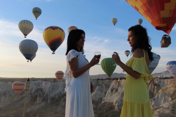 Kapadokya bölgesini 992 bin 620 turist ziyaret etti