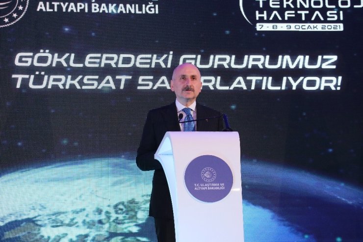 Bakan Karaismailoğlu: "Türksat 5A uydusu, 8 Ocak 04.28’de yörüngesine fırlatılacak"