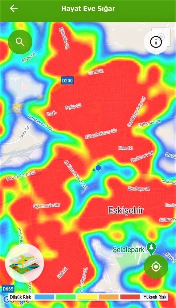 Eskişehir’de harita bir ayda yeşile döndü