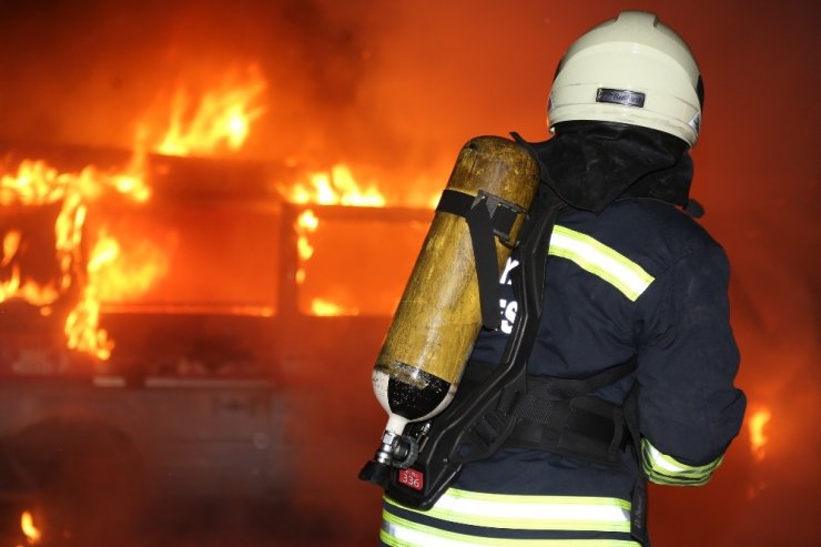 Konya İtfaiyesi 12 bin olaya müdahale etti