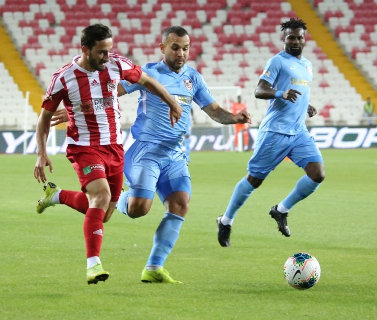 Sivasspor ile Gaziantep FK 3. randevuda