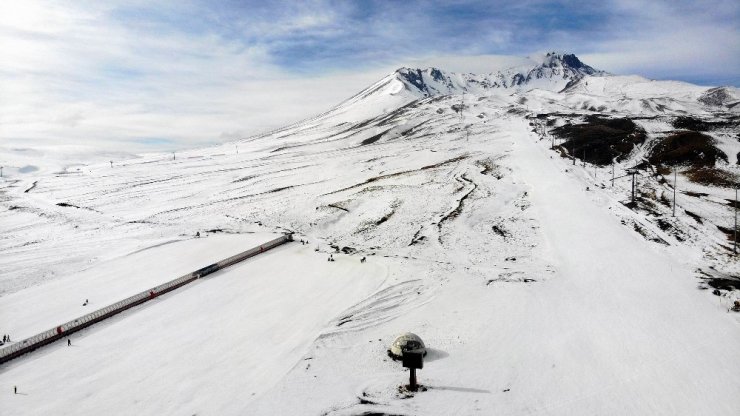 Erciyes’te kısıtlama sakinliği