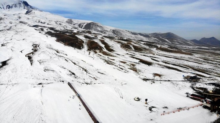 Erciyes’te kısıtlama sakinliği