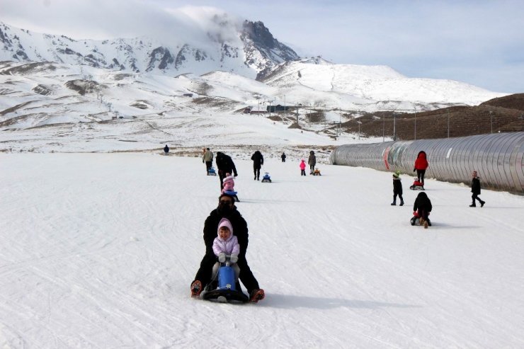 Erciyes’te kısıtlama sakinliği