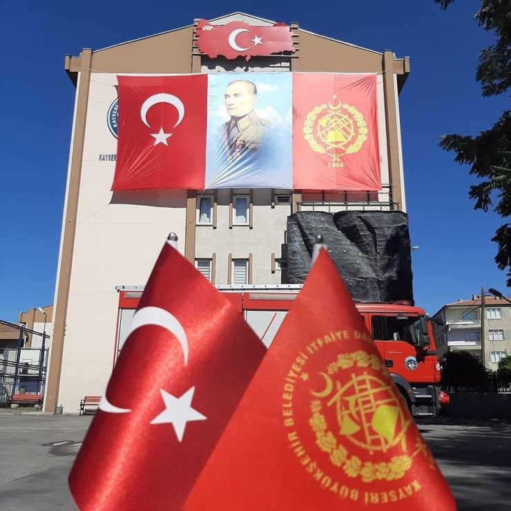 Kayseri İtfaiyesi bir yılda 7 bin vakaya müdahale etti