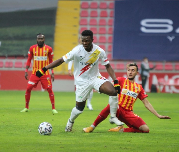 Süper Lig: Kayserispor: 1 - Yeni Malatyaspor: 0 (Maç Sonucu)