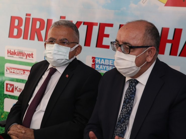 Başkan Büyükkılıç: "Erciyes’imiz de, Kapadokya’mız da, Kayseri’miz de, Nevşehir’imiz de yerinde duruyor"