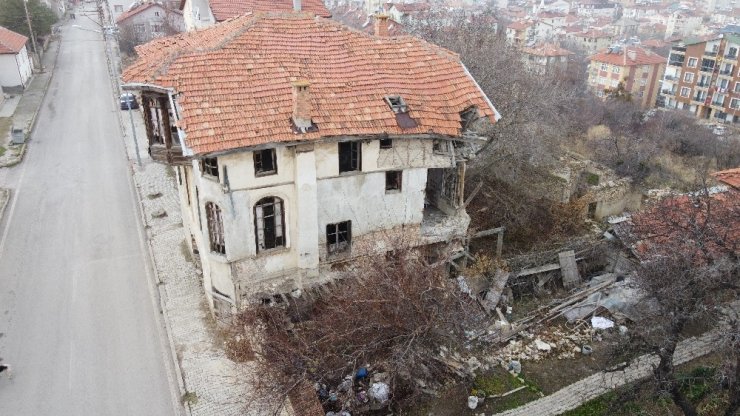 Konya’daki tarihi Çeçen Süleyman Efendi Konağı kurtarılıyor