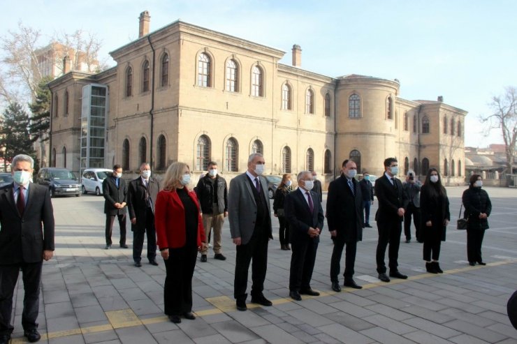 Kayseri Lisesi’nde bayrak töreni gerçekleştirildi