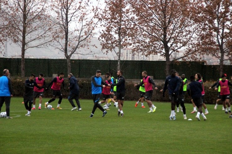 Kayserispor, Gaziantep maçının hazırlıklarını sürdürüyor