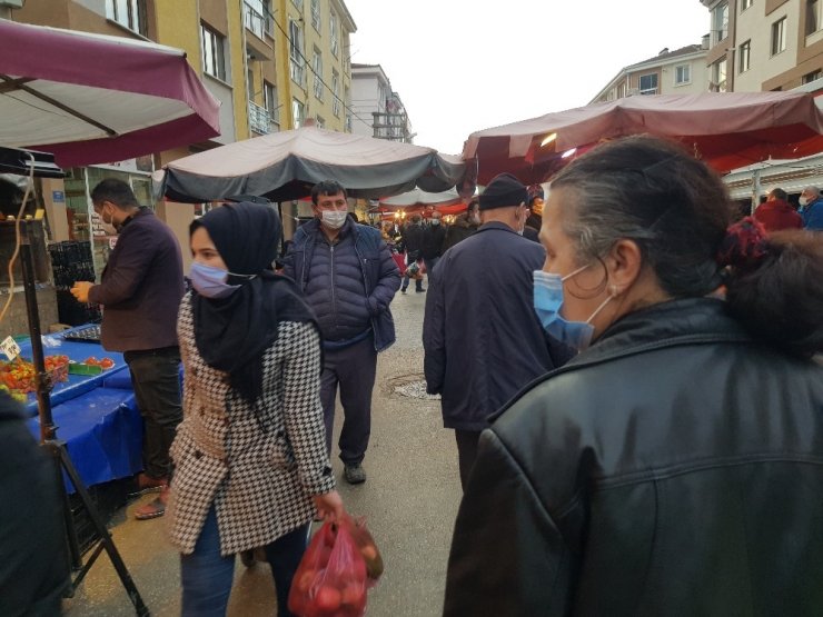 Pazarlar sabah boş, akşam tıklım tıklım dolu