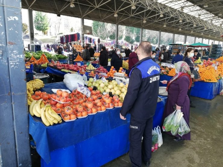 Pursaklar’da pazarlar daha güvenli