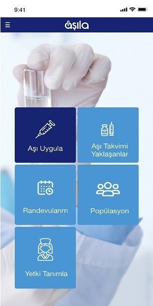 Covid-19 aşılarının takibi “Aşıla” uygulamasında