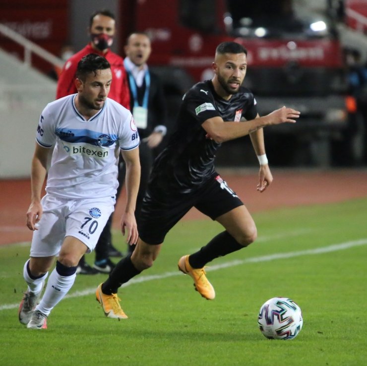 Ziraat Türkiye Kupası: D.G. Sivasspor: 1 - Adana Demirspor: 1 (İlk yarı)