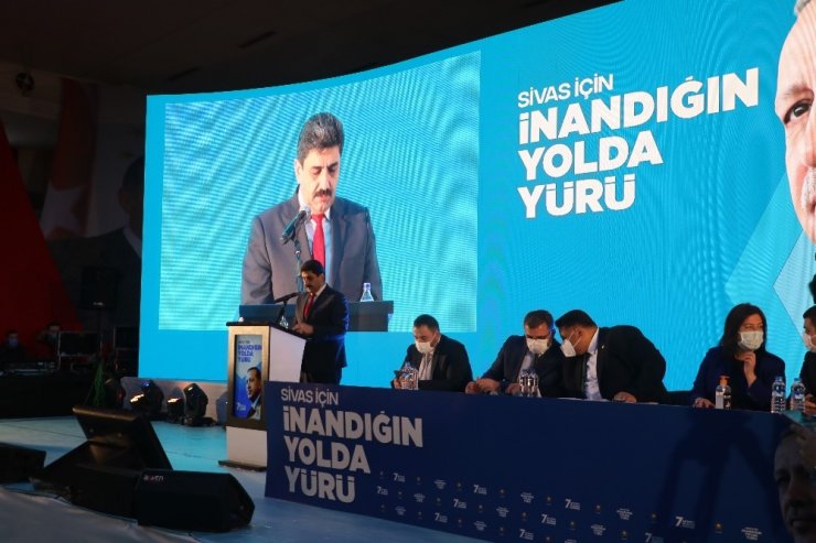 AK Parti Sivas 7. Olağan İl Kongresi gerçekleştirildi