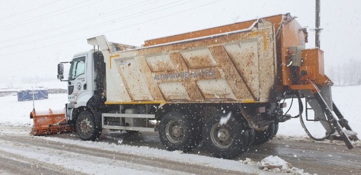 Altındağ Belediyesi kar teyakkuzunda