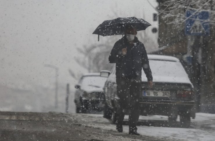 Ankara’dan kar manzaraları