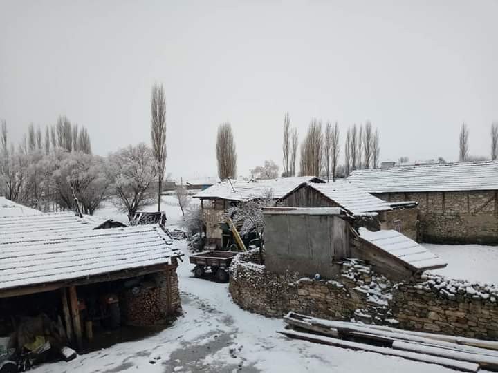 Eskişehir’e beklenen kar nihayet geldi