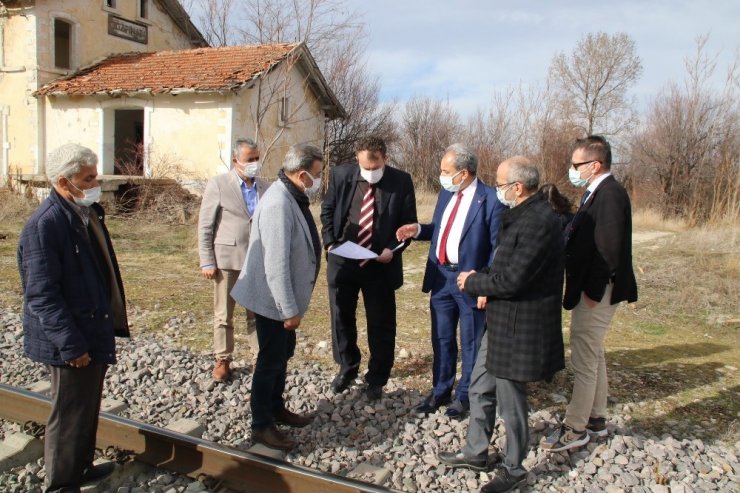 Akşehir OSB demiryolu yük taşımacılığına kavuşuyor