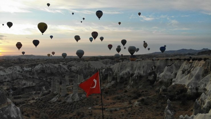 Kapadokya’da 2023 yılında hedef 7 buçuk milyon turist