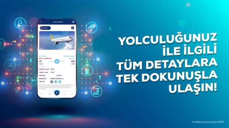 Uçuş Rehberim Uygulaması 3 ayda 44 bin cihazda kullanıldı