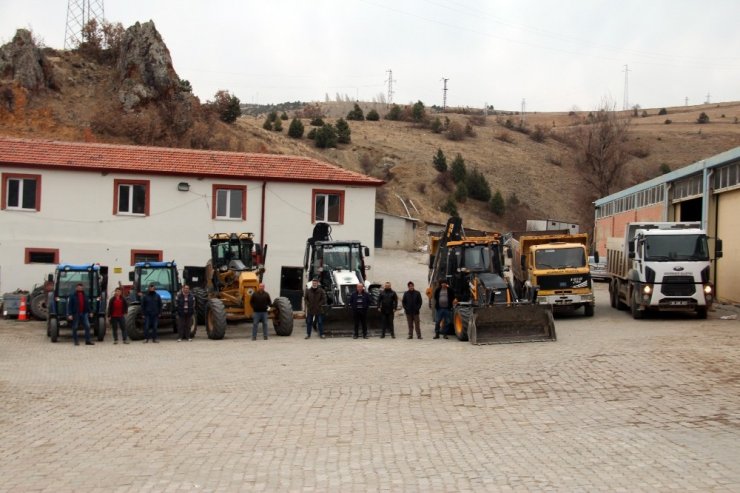 Akdağmadeni Belediyesi kışa hazır