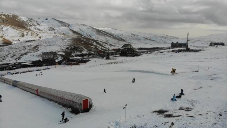 Erciyes yerli ve yabancı turistlere açık