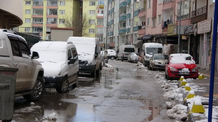 Çankırı beyaza büründü