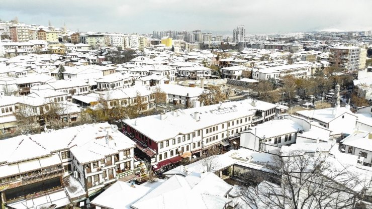 Hamamönü’nde kış günlerinde pandemi sessizliği