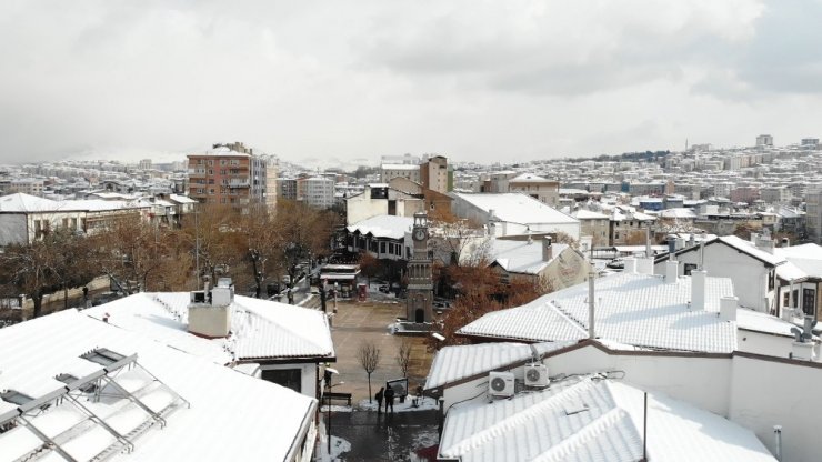 Hamamönü’nde kış günlerinde pandemi sessizliği