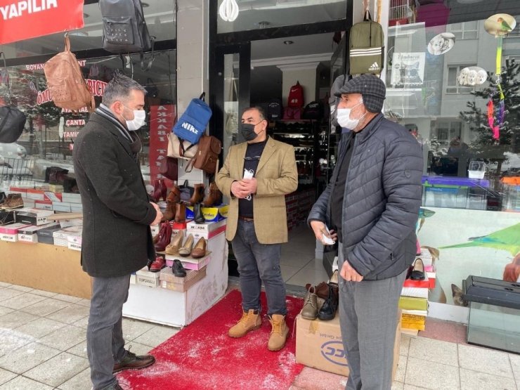 Pursaklar Belediye Başkanı Çetin’den esnaf ziyareti