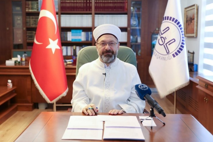 Diyanet İşleri Başkanı Erbaş: "Güçleri birleştirdiğimiz zaman başarıyı yakalamak daha kolay oluyor’’