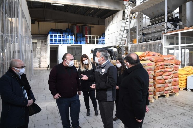 Tarım ve Orman Müdürü Şahin’in ziyaretleri sürüyor