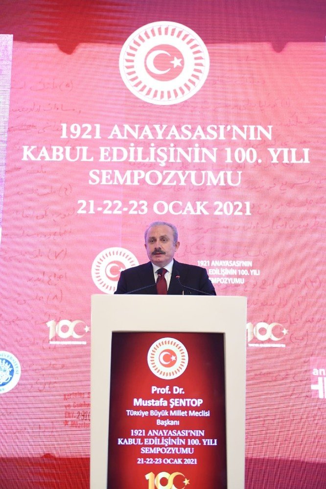 TBMM’de 1921 Anayasası’nın kabul edilişinin 100. yılında ulusal sempozyum düzenlendi