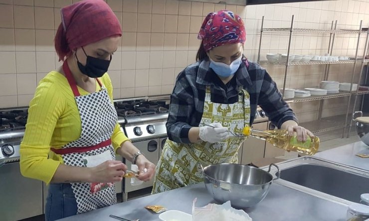 Pastacı çırakları Çankaya’da yetişiyor