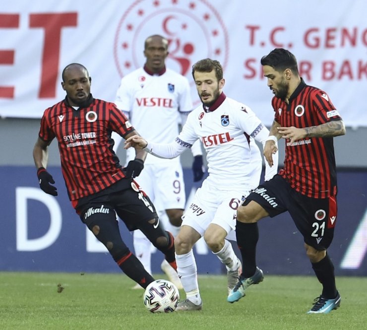 Süper Lig: Gençlerbirliği: 1 - Trabzonspor: 2 (Maç sonucu)