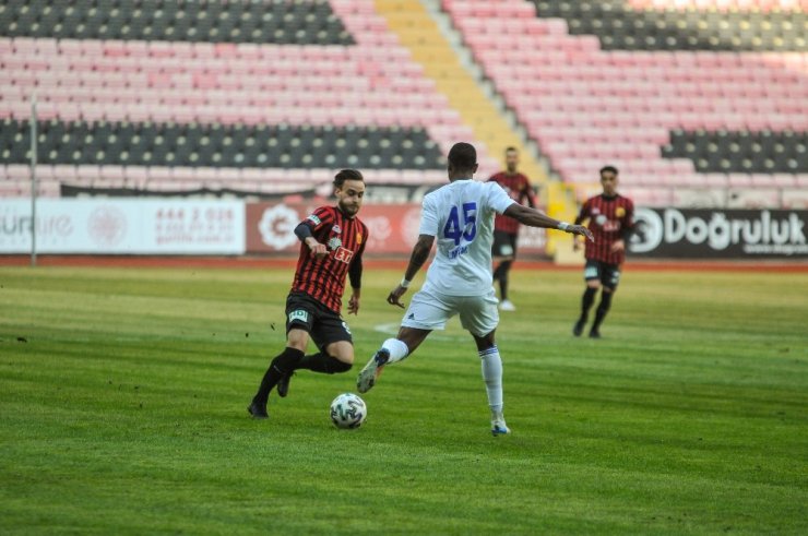 TFF 1. Lig: Eskişehirspor: 0 - Ankaraspor: 0