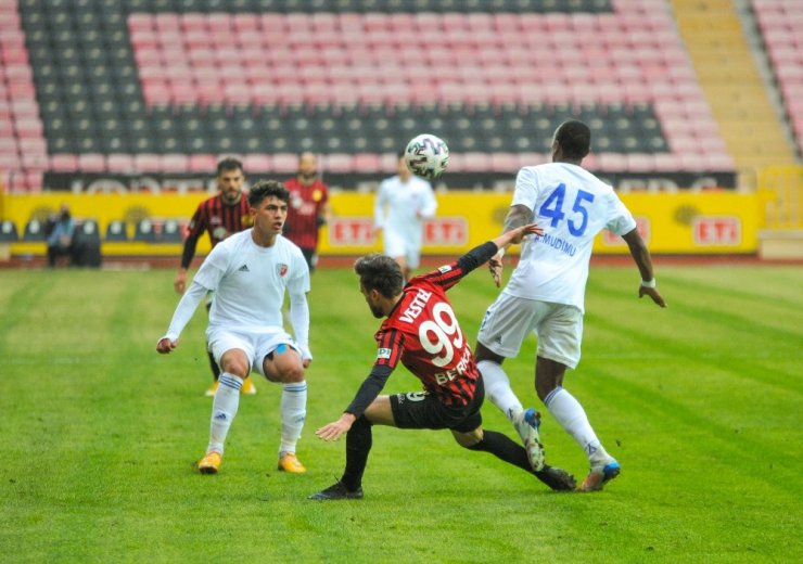 TFF 1. Lig: Eskişehirspor: 0 - Ankaraspor: 0