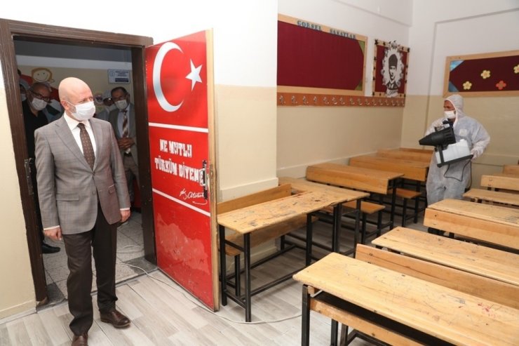 Kocasinan’daki okullarda öğrenciler, sağlıkla büyüyor