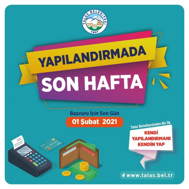 Başkan Yalçın’dan vergi yapılandırmasında son hafta hatırlatması