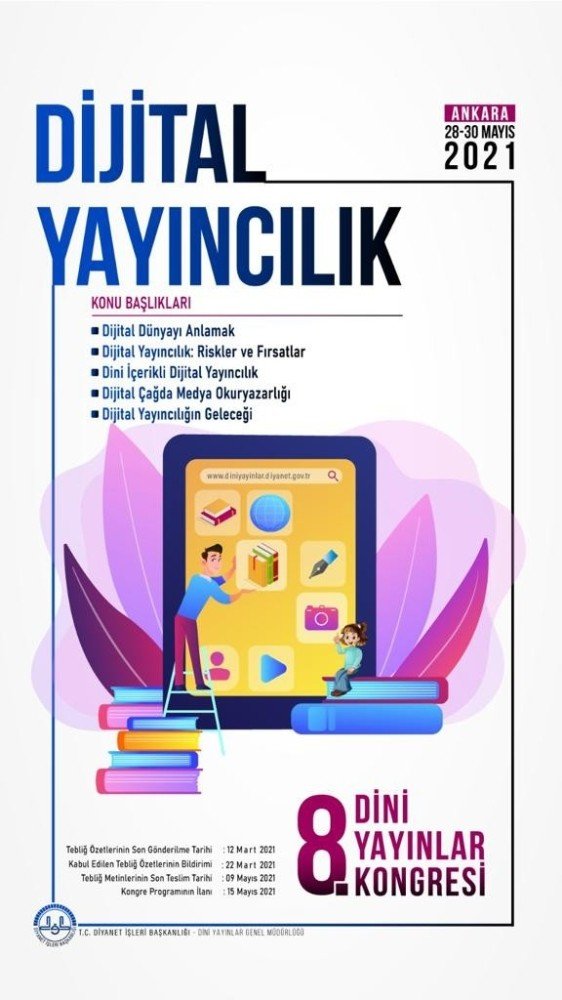 8. Dini Yayınlar Kongresi, 28-30 Mayıs tarihlerinde gerçekleştirilecek