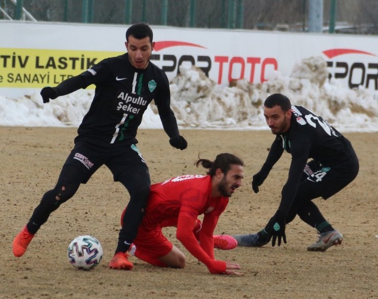 Misli.com 2. Lig: Sivas Belediyespor: 1 - Kırklarelispor: 1